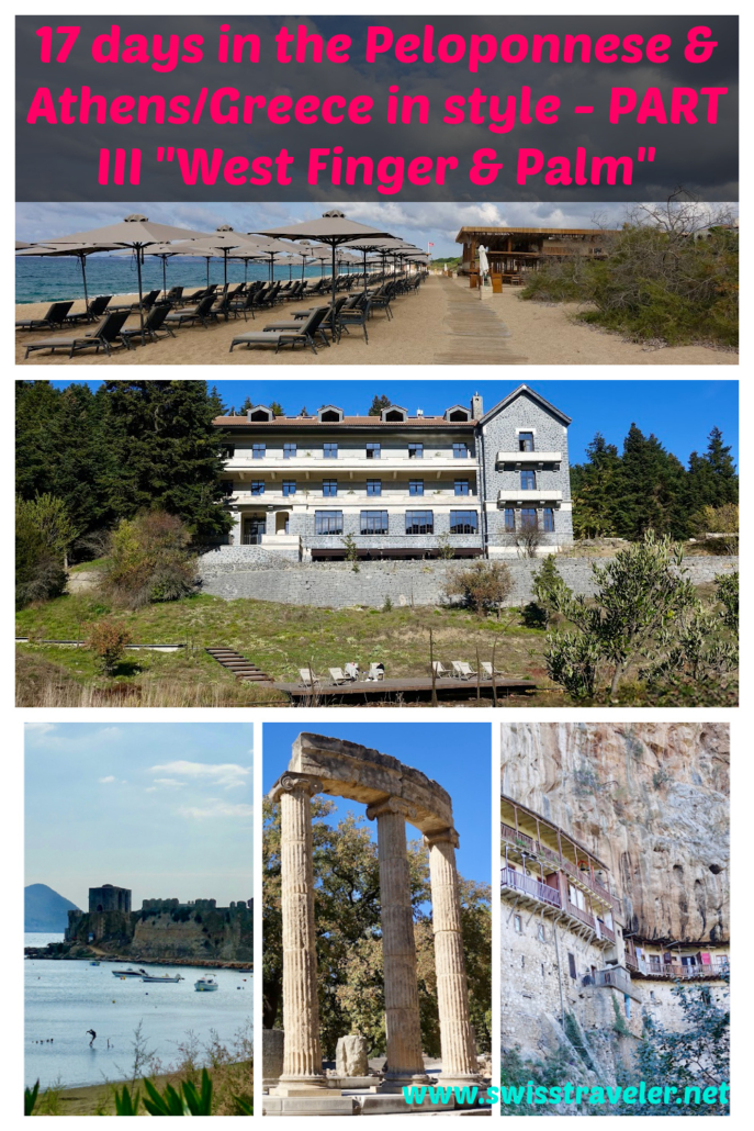 Navarino Coast Resort/Hotel Manna Arcadia/Methoni, Olympia & Prodromos Monastery